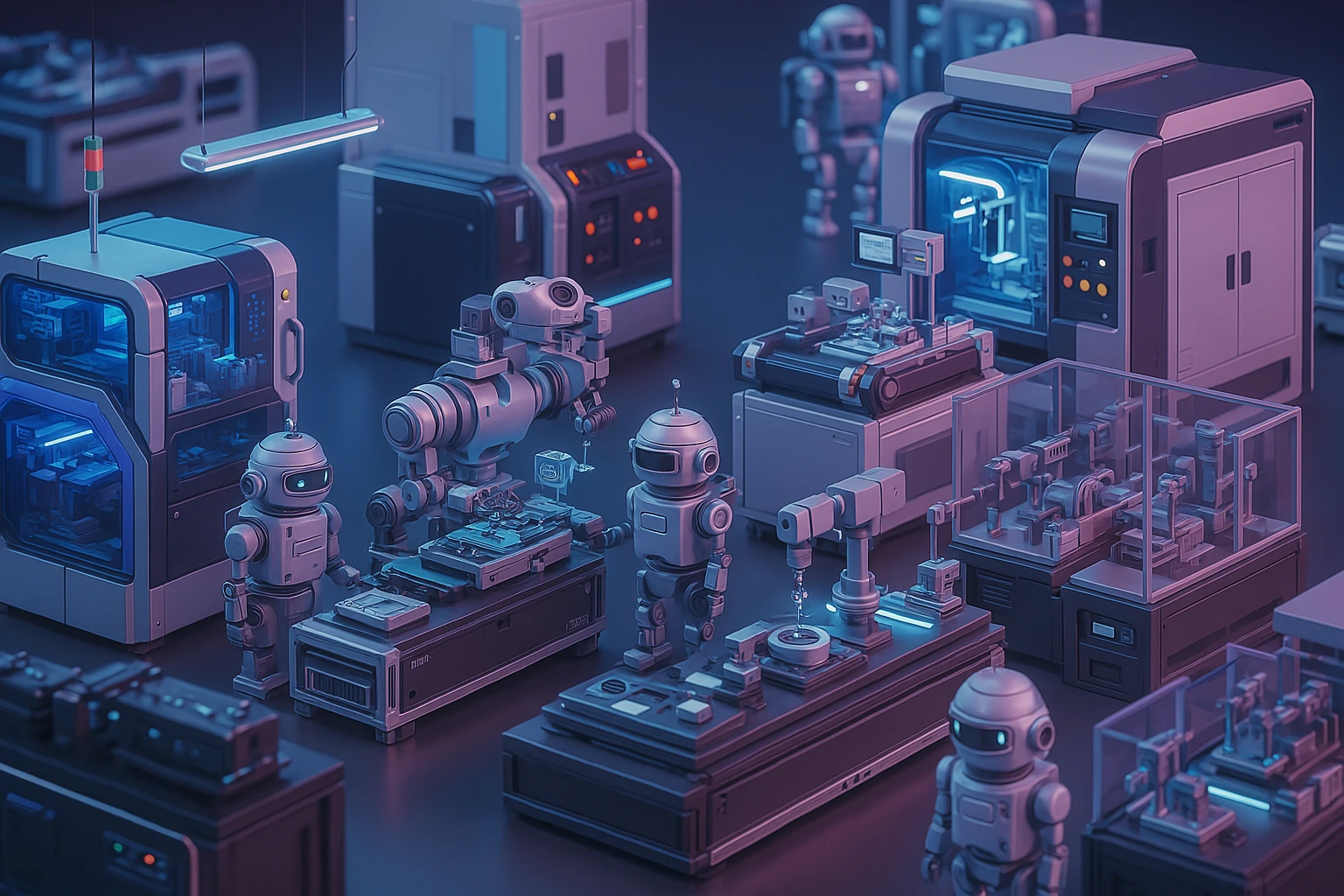 Illustration for AI automation improving efficiency